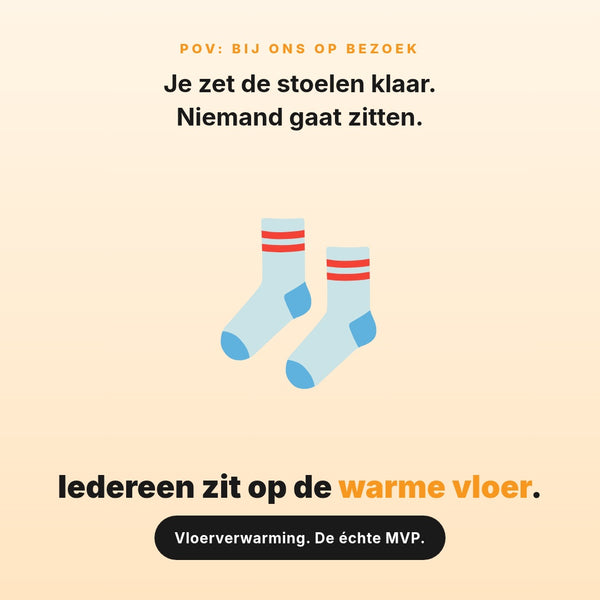 Instagram van Benelux Vloerverwarming