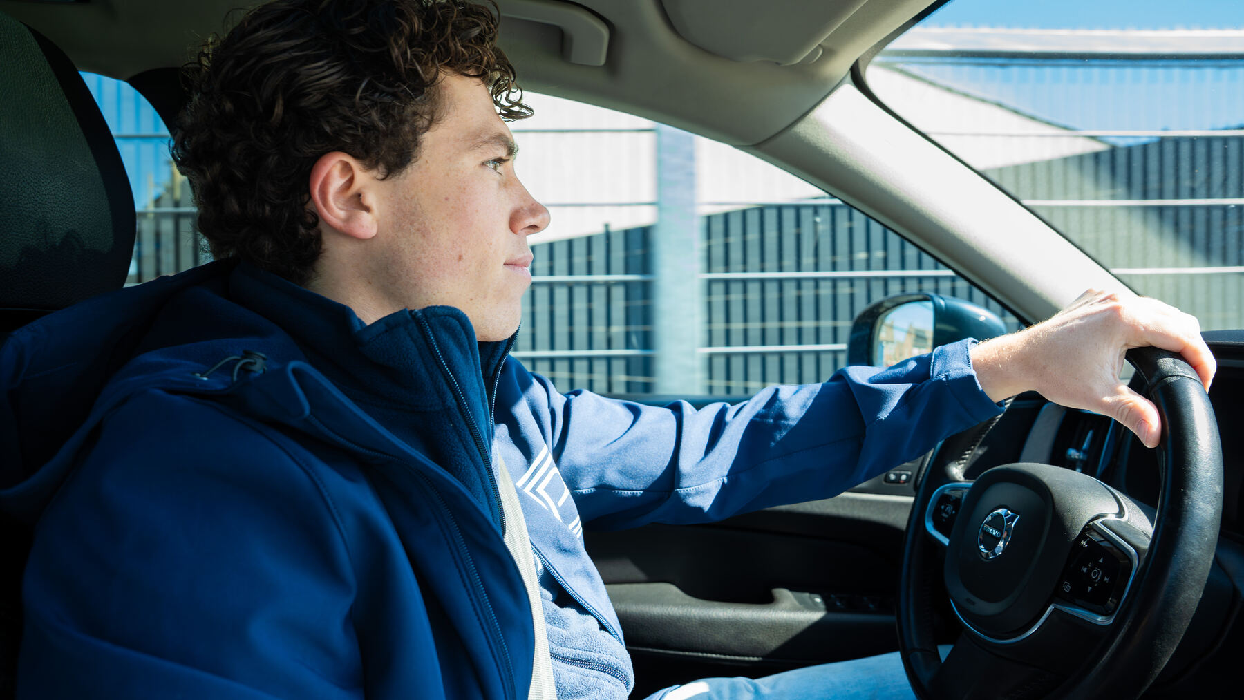 Onderweg naar de volgende klant
